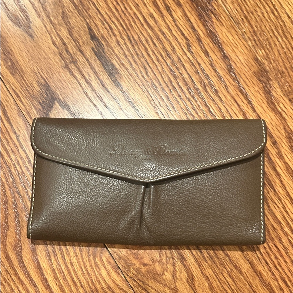 Dooney & Bourke Brown Leather Wallet